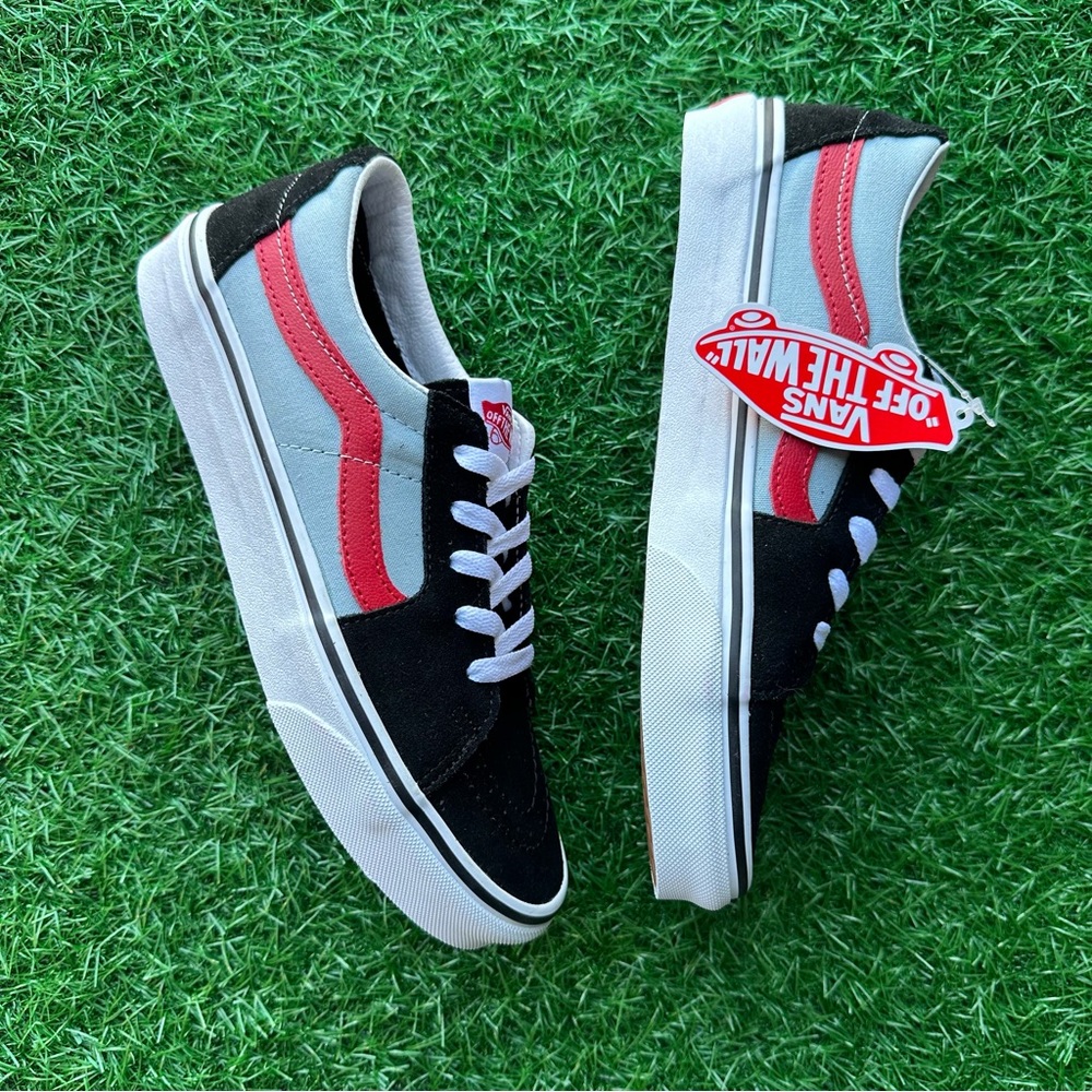 Vans Sk8 Low 2 Tone Black / Winter Sky - Picture 4 of 7